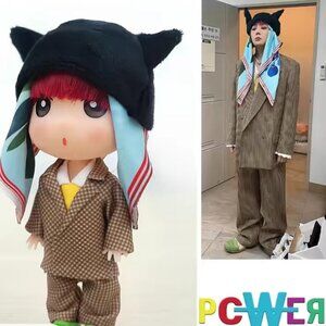 G-Dragon Inspired Mini Doll Keychain POWER Figurine VIP Ubermesch BIG BANG